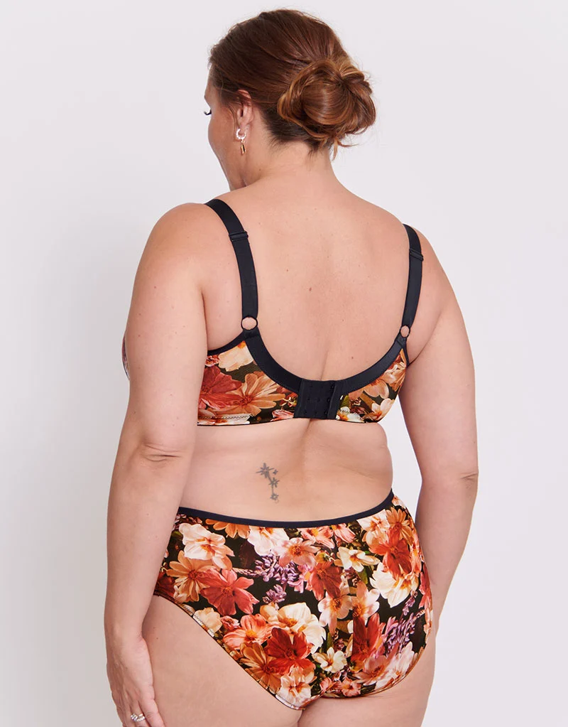 Adella Kin Aura Full Brief Autumn Floral Print