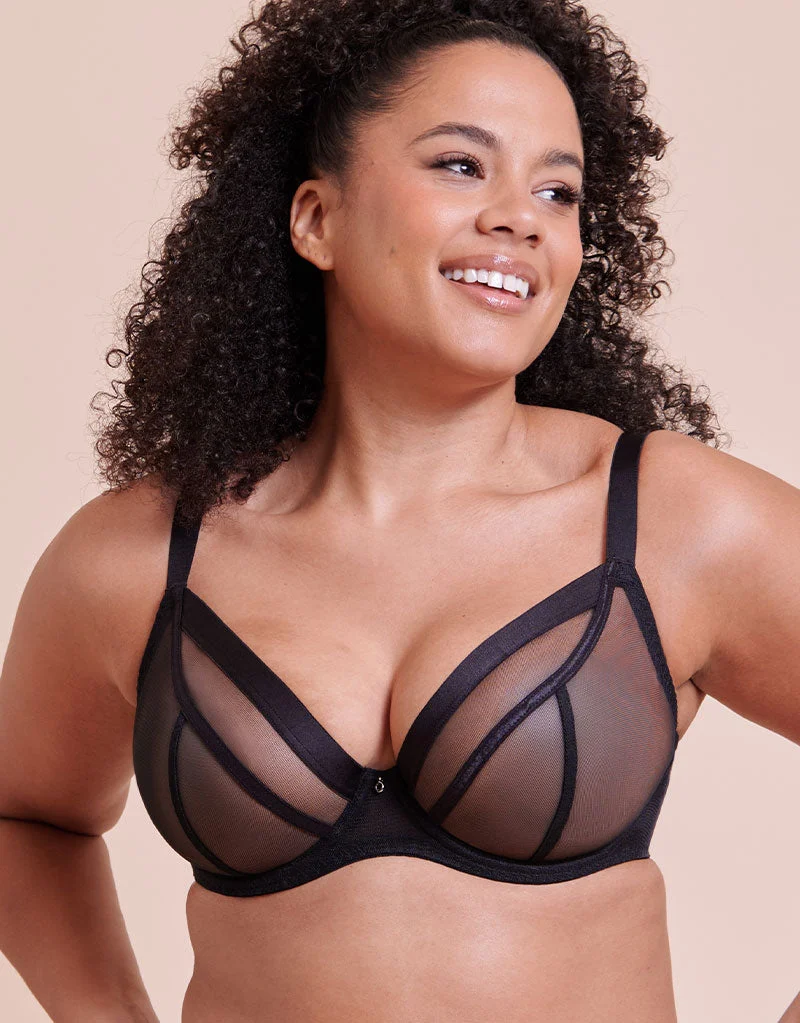 Curvy Kate Lightstyle Plunge Bra Black