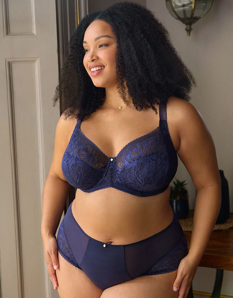 Sculptresse By Panache Dream Full Cup Bra Navy Blue