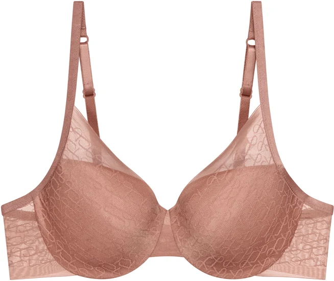 Triumph Signature Sheer Bügel-BH mit Halbschale und Einlage toasted almond