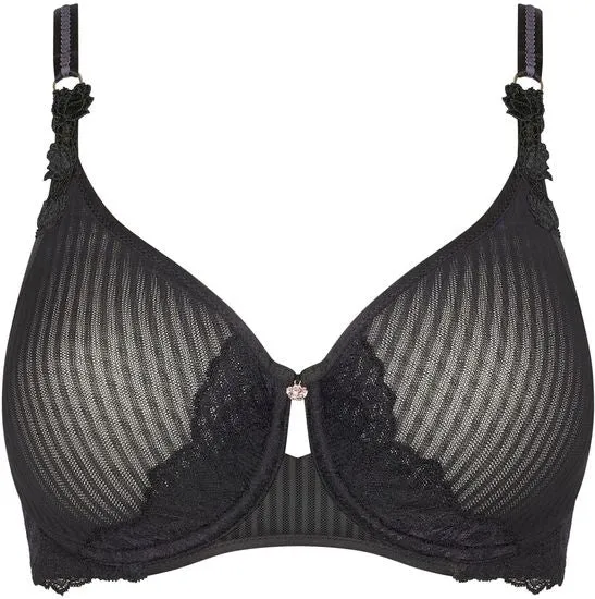 Triumph Peony Florale Bügel-BH, Minimizer black