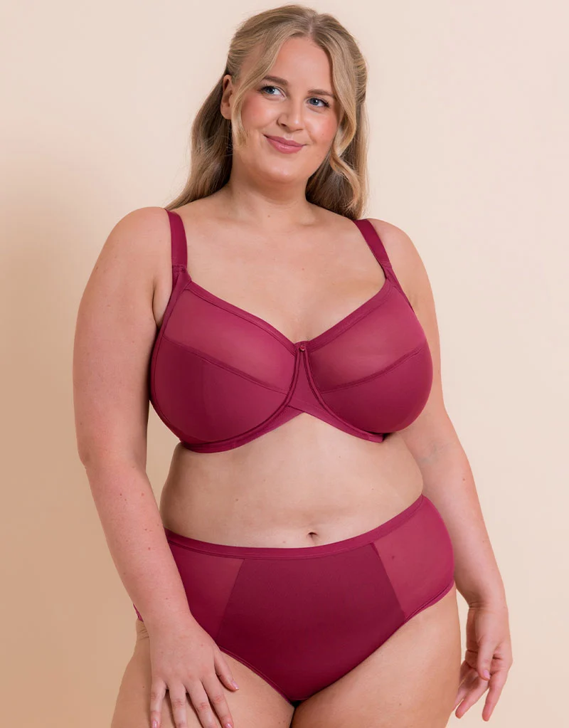 Curvy Kate WonderFully Full Cup Side Support Bra Deep Orchid