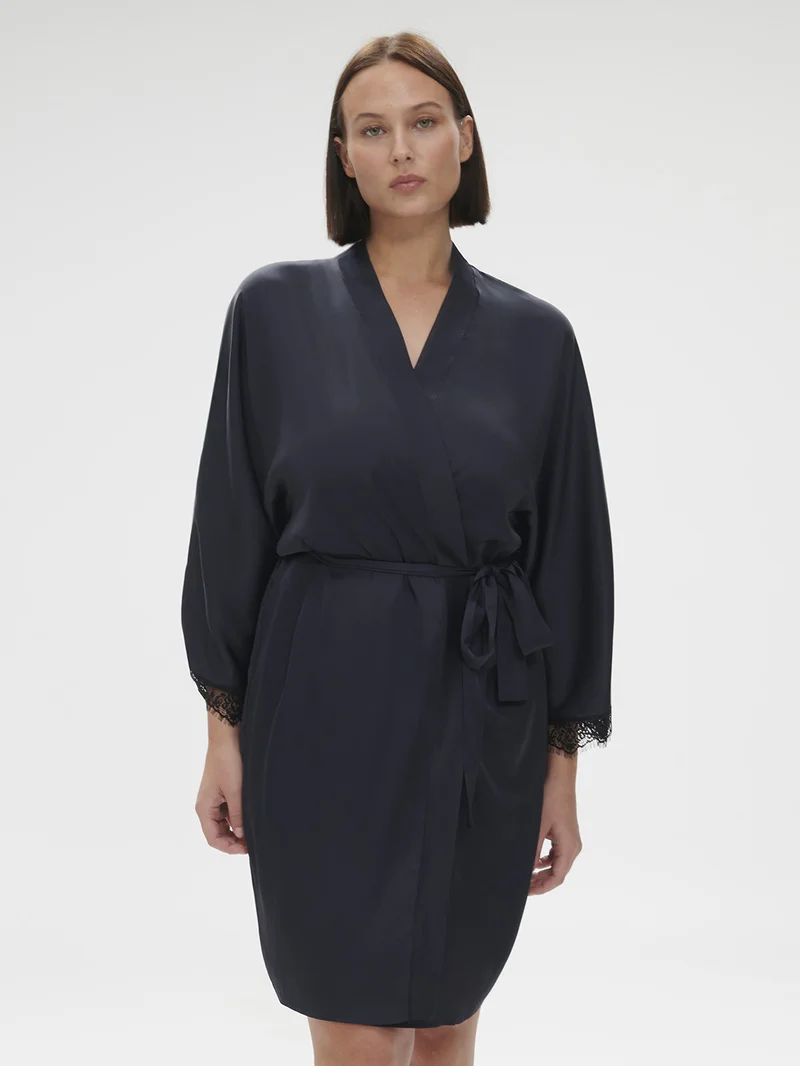 Simone Perele - Satin Secrets Kimono Full Moon