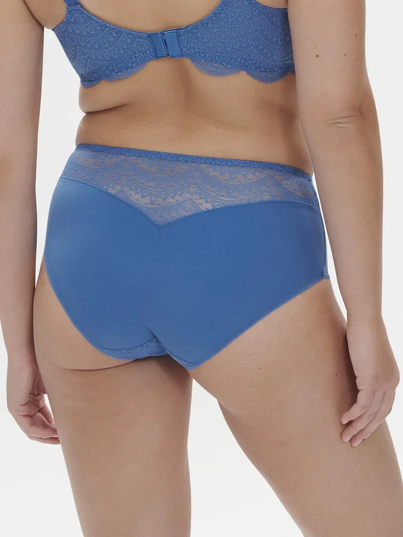 Simone Perele - Karma High Waist Brief Panty Myosotis Blue