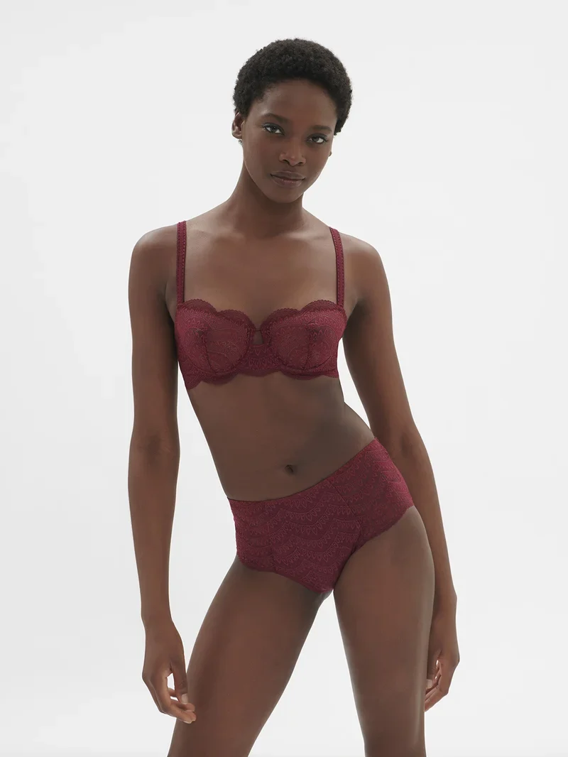 Simone Perele - Karma High Waist Slip Spinel Red