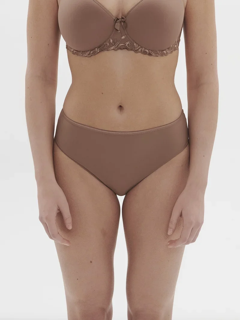 Simone Perele - Andora High Waist Brief Panty Amaretto