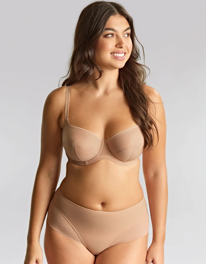 Panache Tango Essence Balconette Bra Honey