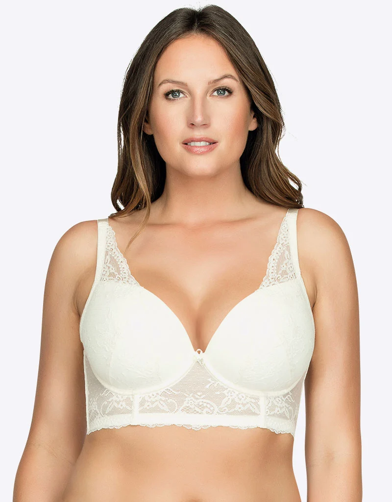 Parfait Sandrine Plunge Longline Bra Ivory
