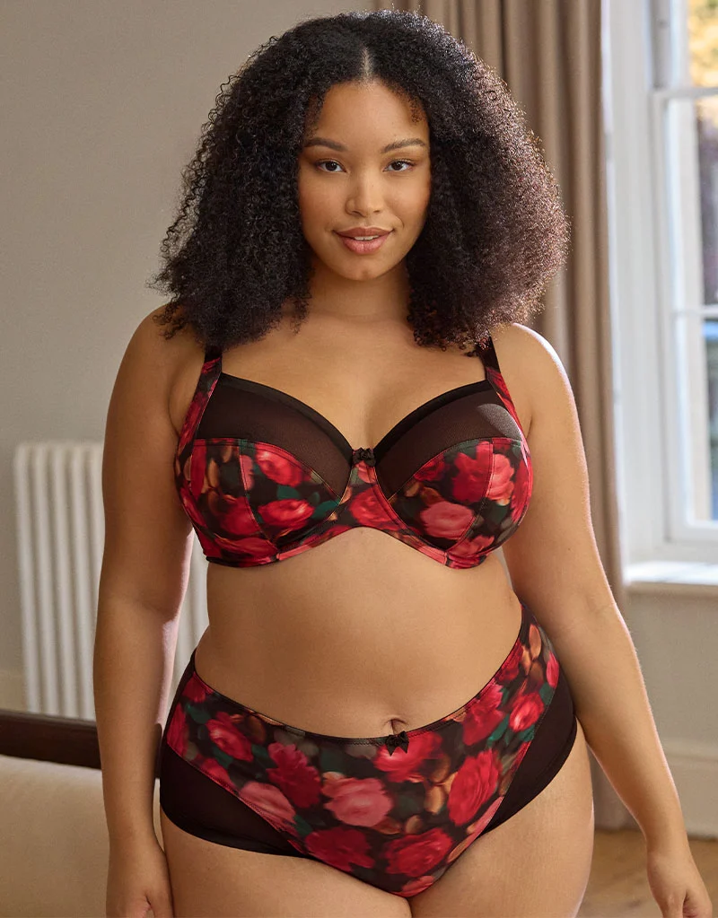Sculptresse By Panache Bliss Full Cup Bra Rose Print