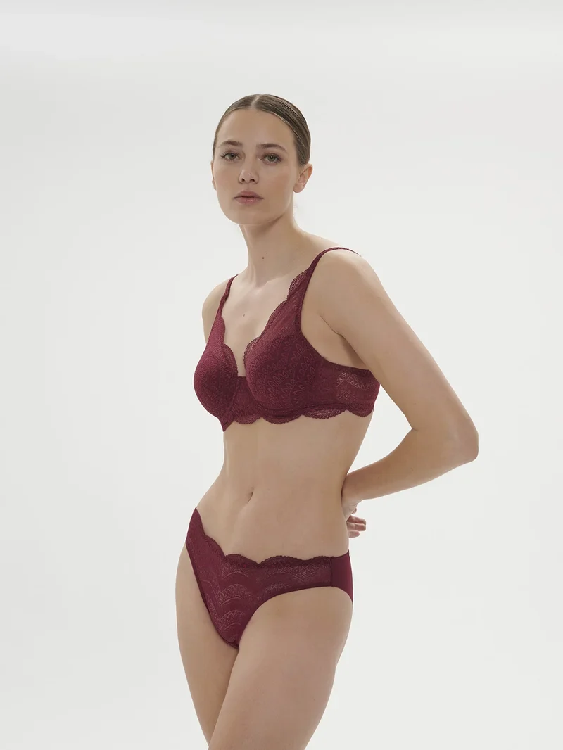 Simone Perele – Karma 3D-geformter BH, Spinellrot