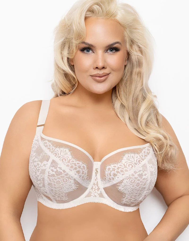 Gorsenia Loretta Balconette Bra Cream