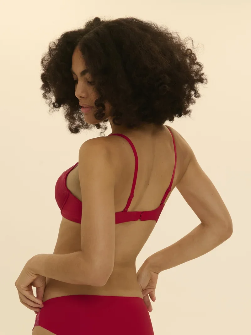 Simone Perele - Wish Triangle Push-Up BH Regenbogenrot