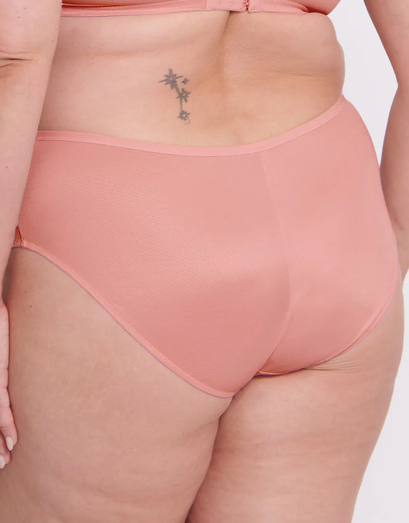 Adella Kin Full Brief Blush Pink