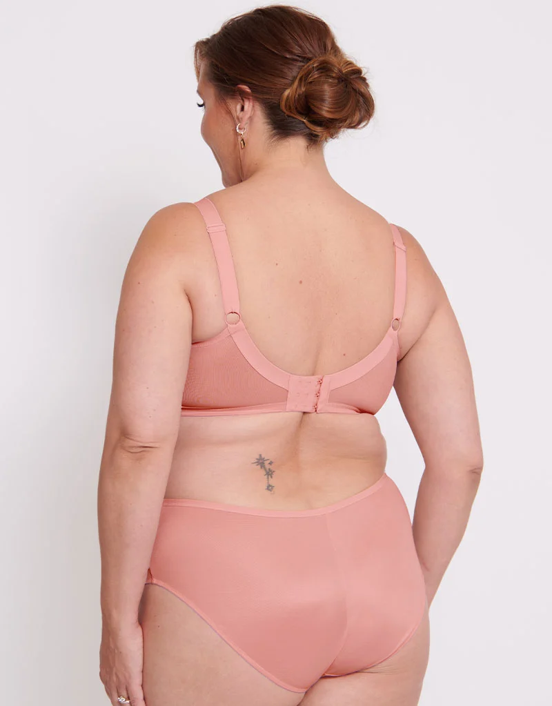 Adella Athena Full Cup Side Support Bra Blush Pink