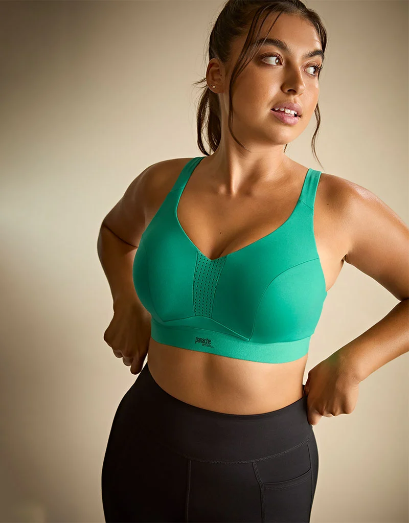 Panache Endurance Non Padded Sports Bra Green
