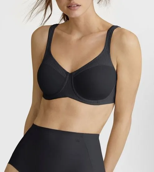 Triumph Modern Soft+Cotton Bügel-BH, Minimizer black