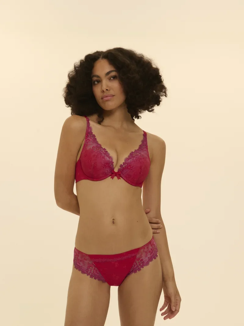 Simone Perele - Wish Brief Rainbow Red
