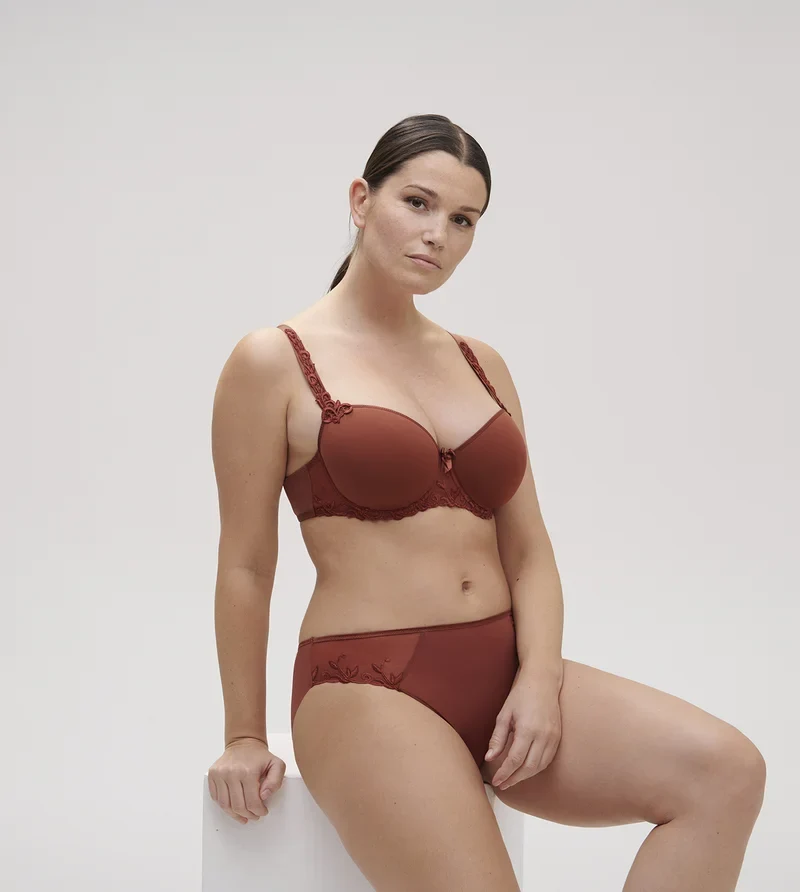 Simone Perele - Andora 3D-geformter BH Canyon Brown