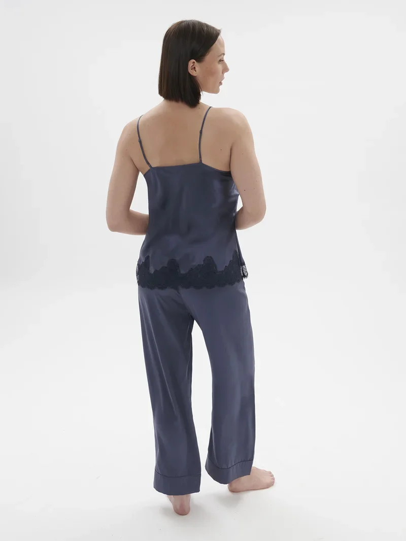 Simone Perele - Dream Silk Hose in Aschenblau