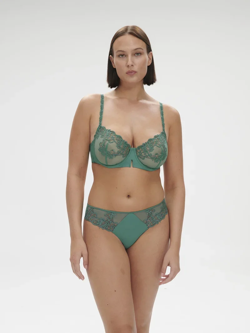 Simone Perele – Saga Halbschalen-BH, Gartengrün