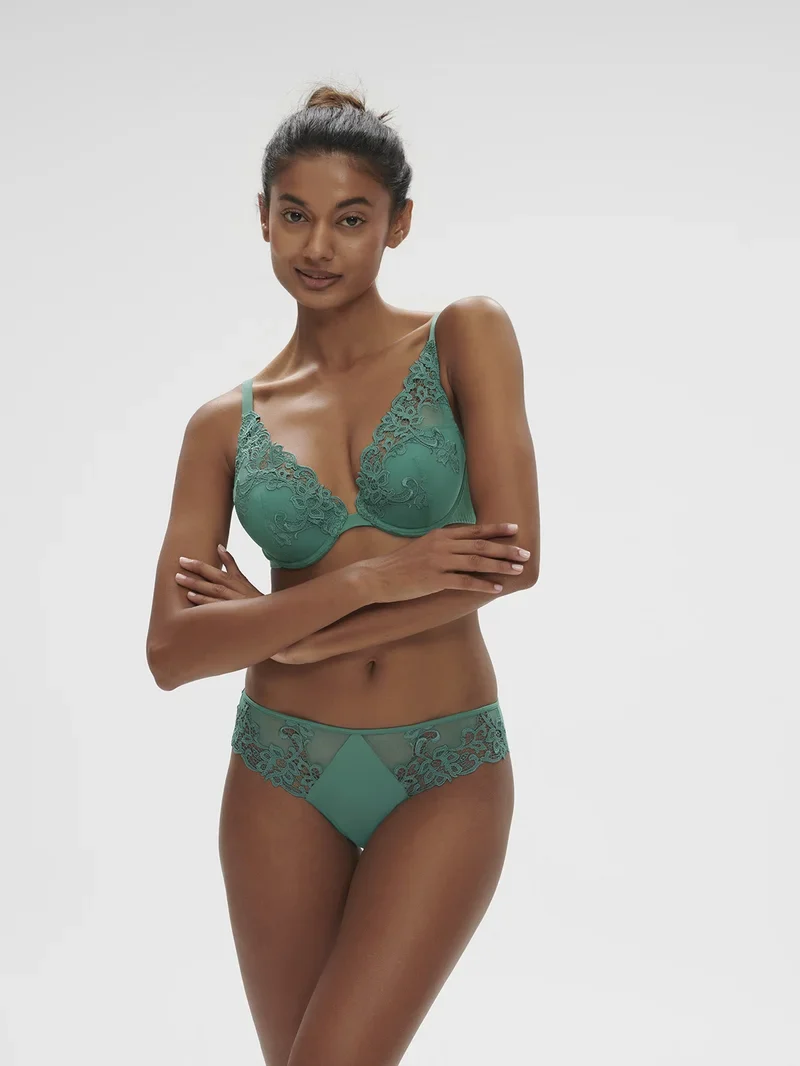 Simone Perele - Saga Triangle Push-Up-BH Gartengrün
