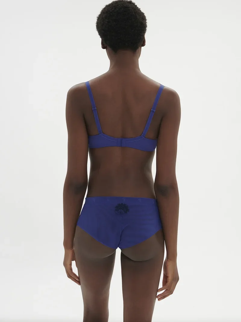 Simone Perele - Wish Sheer Plunge Bra Electric Blue