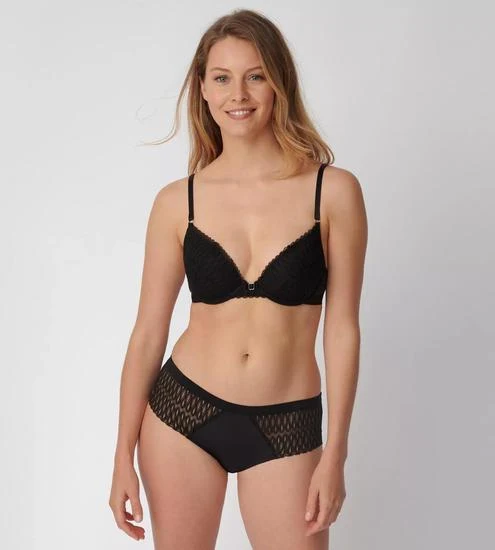Triumph Bra non molded Aura Spotlight WHU black