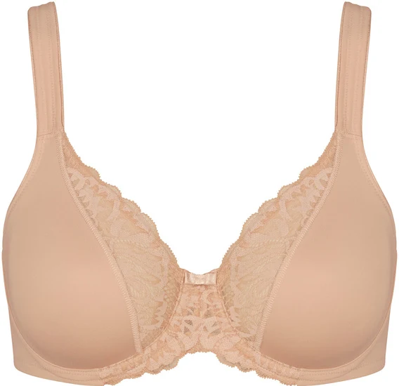 Triumph Bra molded Modern Lace+Cotton W neutral beige
