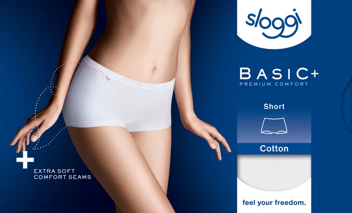 Sloggi Basic+ Short white
