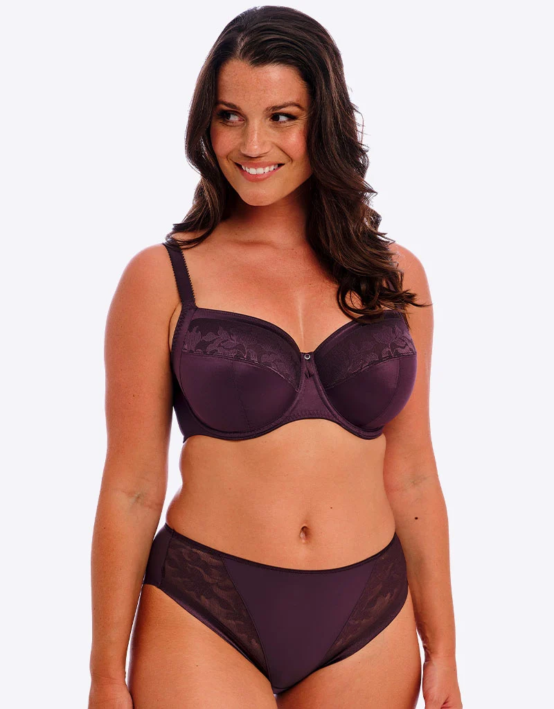Fantasie Illusion Side Support Bra Plum Purple