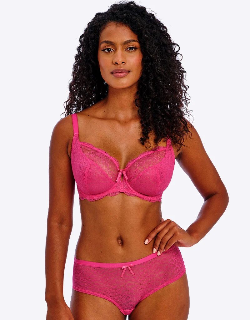 Freya Fancies Plunge Bra Hot Pink