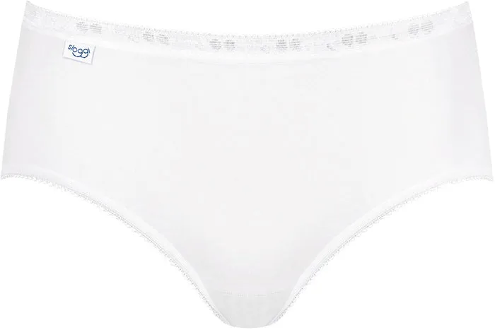 Sloggi Basic+ Midi 3er Pack white