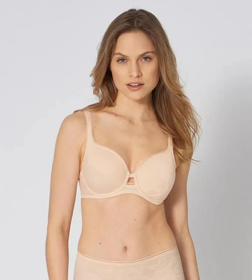 Triumph Wild Rose Sensation Bügel-BH mit Einlage nude beige