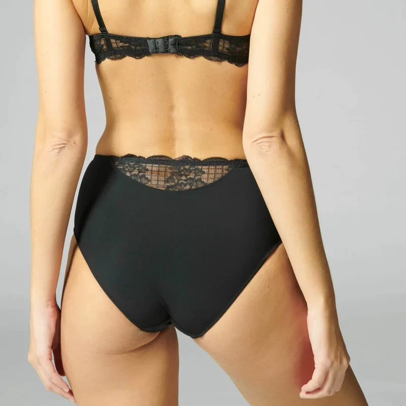 Simone Perele - Reve High Waist Brief Panty Schwarz