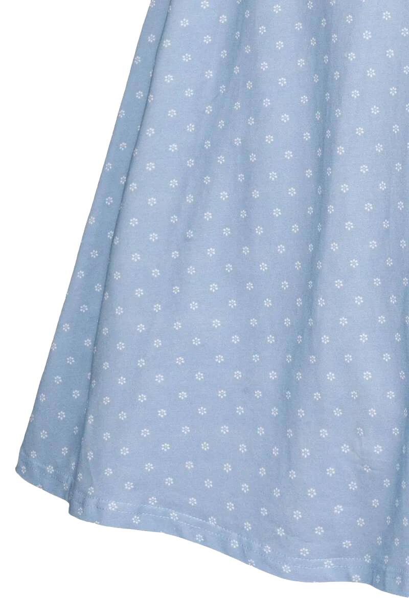 Dirndlbaumwollkleid midi