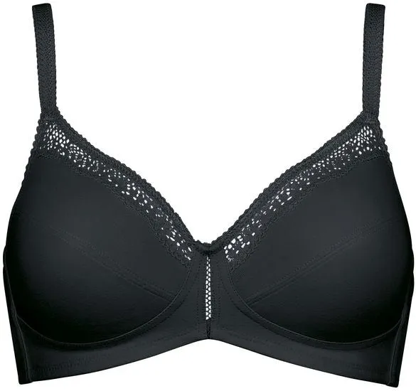 Triumph Cotton Beauty BH ohne Bügel black