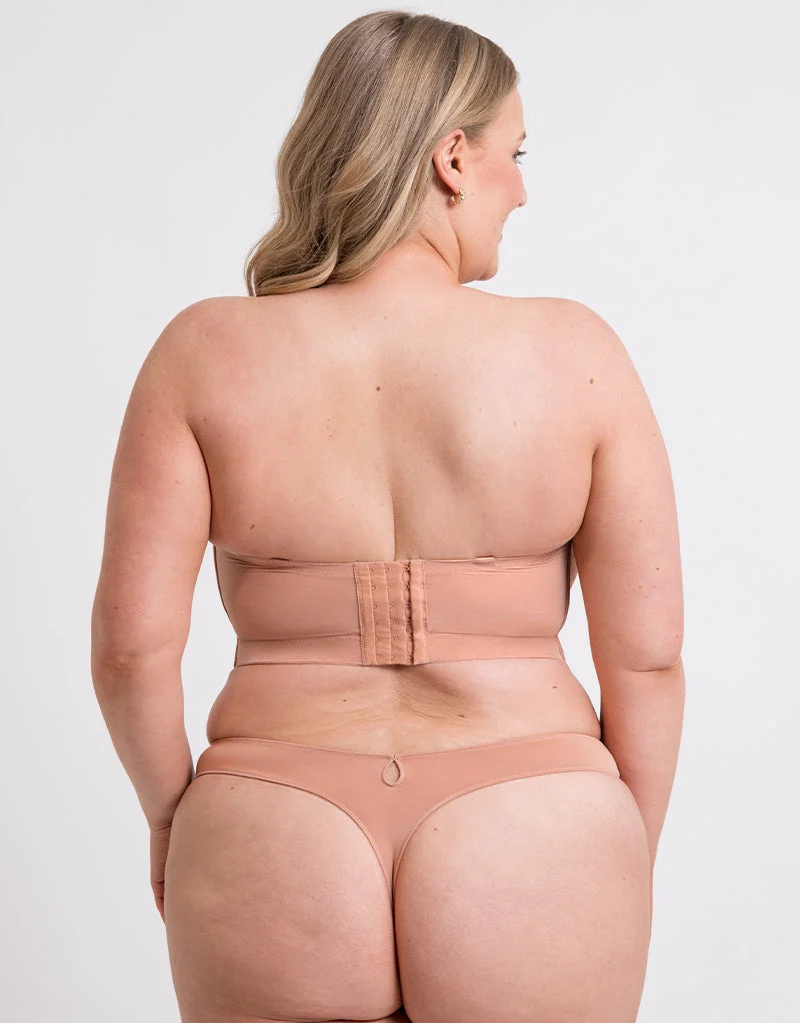 Curvy Kate Hey Girls Thong Latte