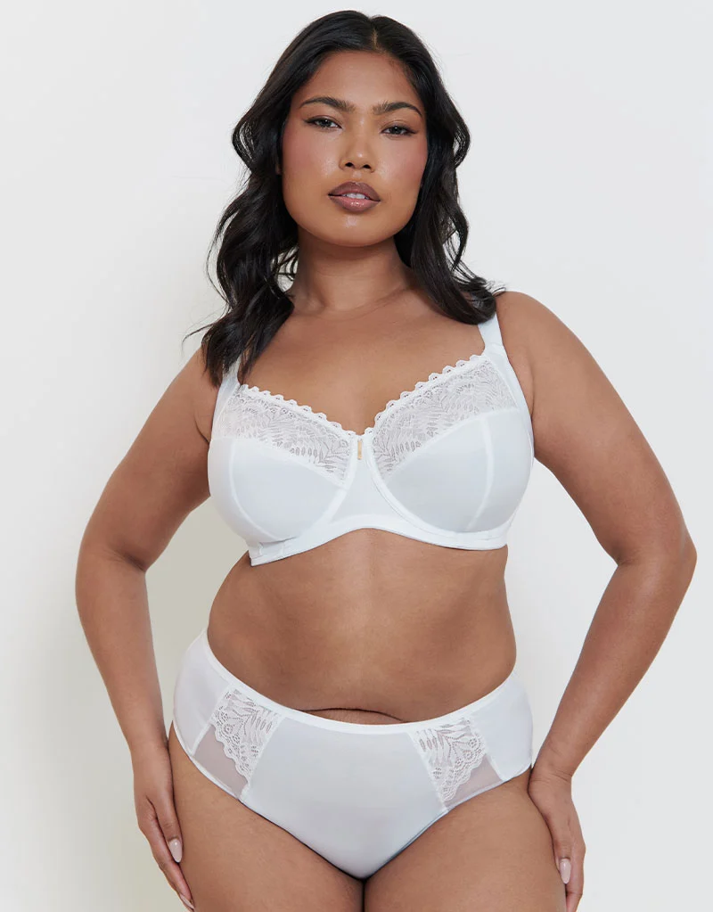 Adella Kin Full Brief White