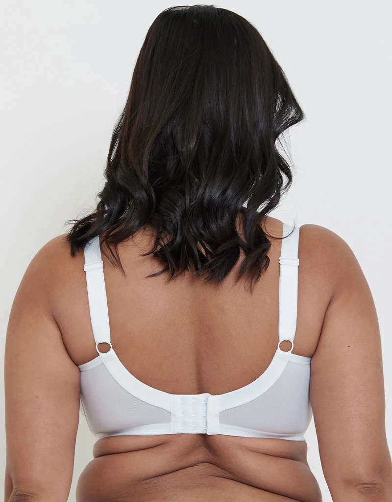 Adella Athena Full Cup Side Support Bra White