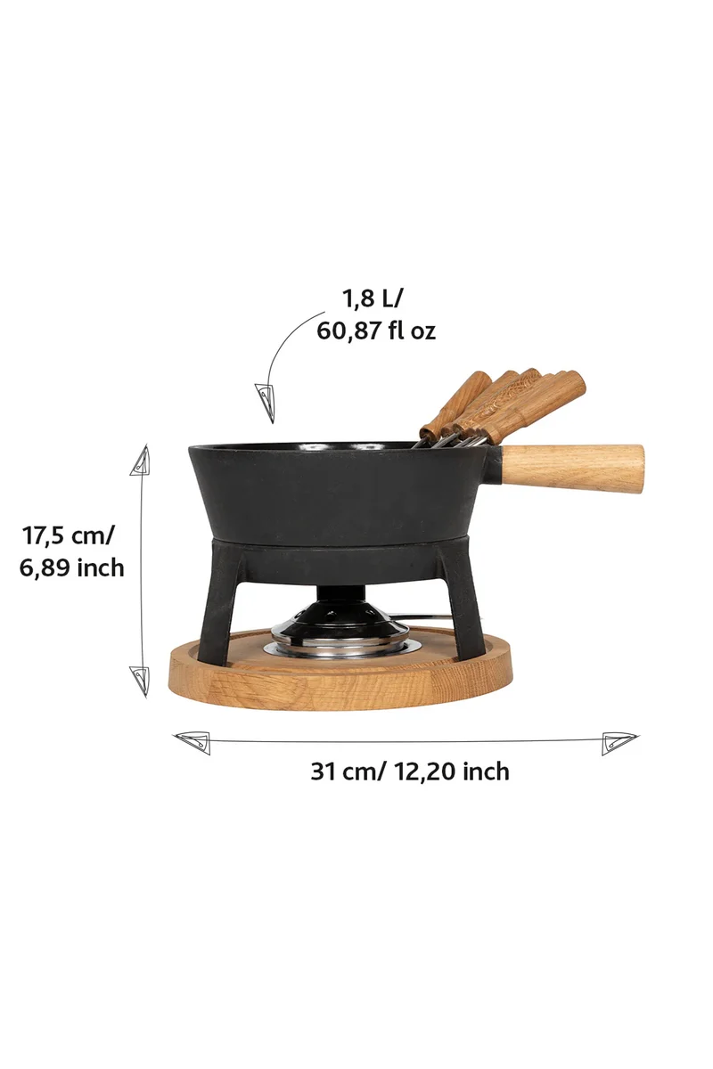 Fondue-Set PRO L - 1,8 L - BOSKA - Haushalt - Wohnen