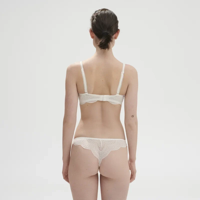 Simone Perele - Karma trägerloser BH mit tiefem Ausschnitt Natur
