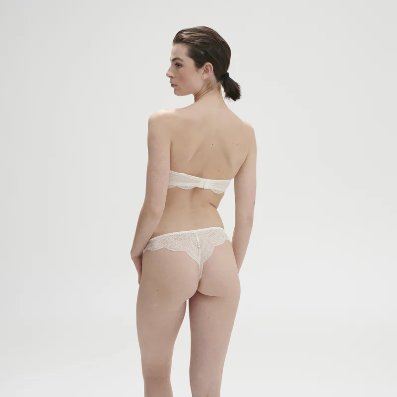 Simone Perele - Karma trägerloser BH mit tiefem Ausschnitt Natur