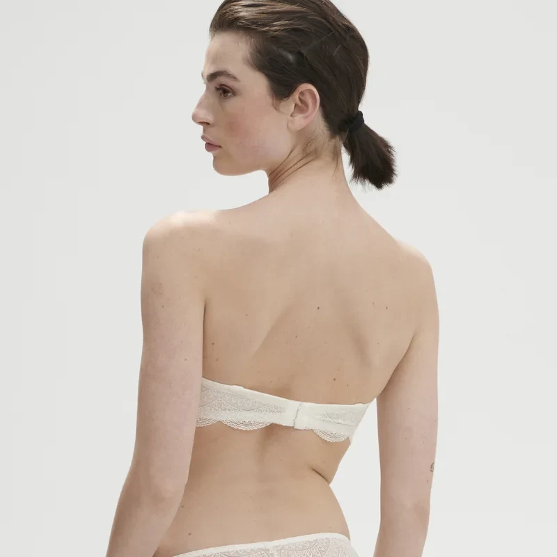 Simone Perele - Karma trägerloser BH mit tiefem Ausschnitt Natur