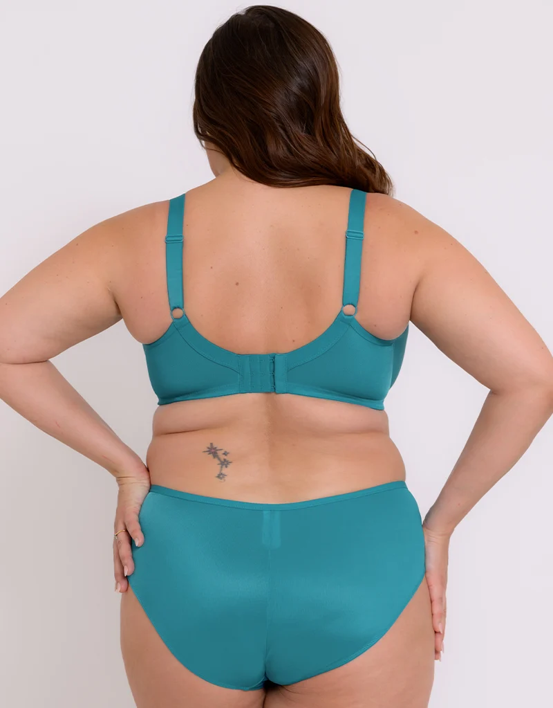 Adella Kin Full Brief Tropical Blue