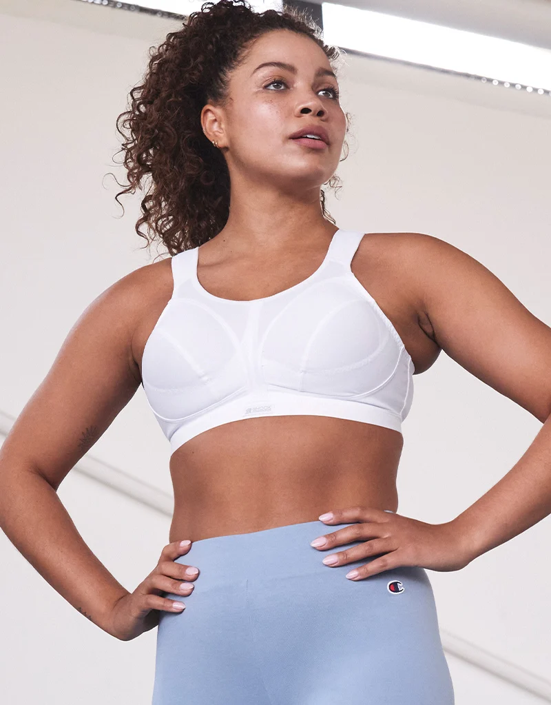 Shock Absorber D+ Classic Support Sports Bra White