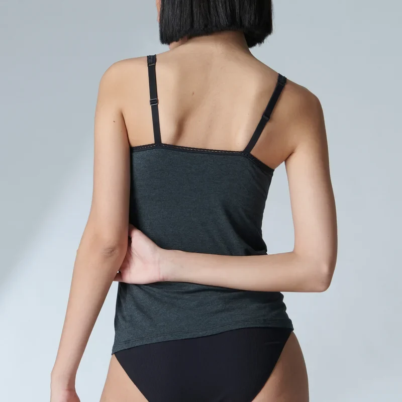 Simone Perele - Illusion Top Anthrazitgrau