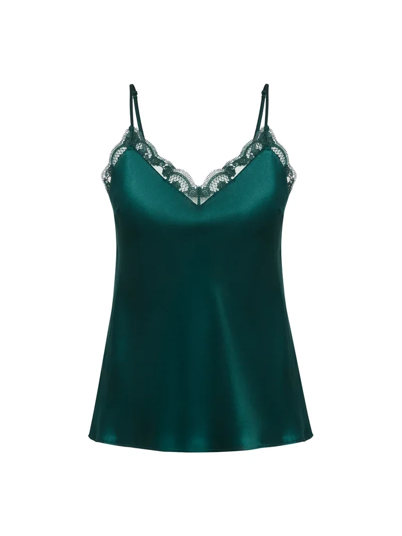 Simone Perele – Love Me Camisole Smaragdgrün