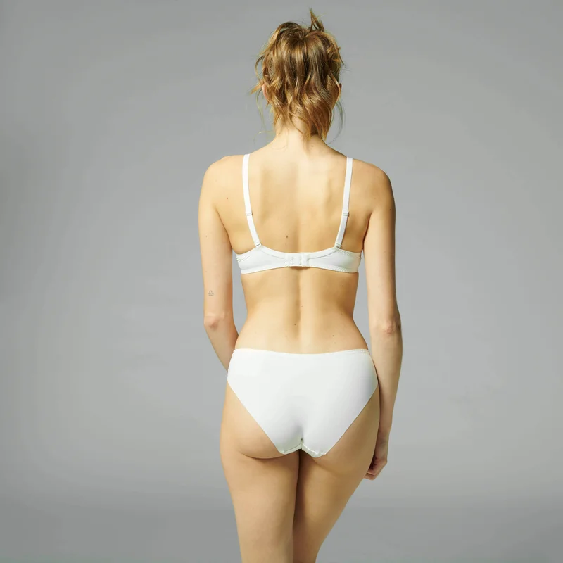 Simone Perele - Wish Sheer Plunge Bra Natural