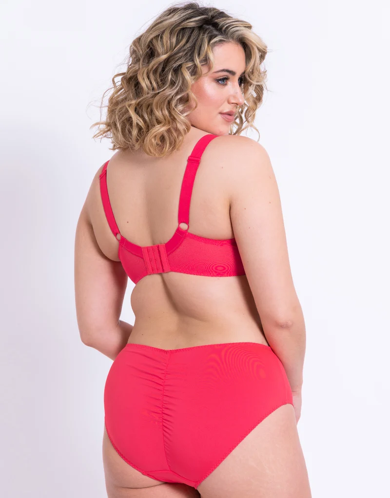 Flirtelle Riley Balcony Bra Bright Pink