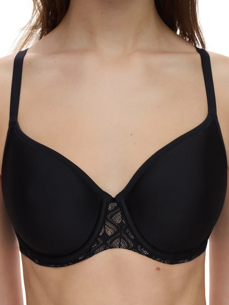 Chantelle - Ace Spacer-BH mit Überzug, Schwarz